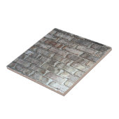 Carreau Gris Brick Wall Grunge Bricks Arrière - plan Textu (Côté)