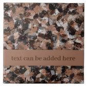 Carreau Gris, Brown et noir (Devant)