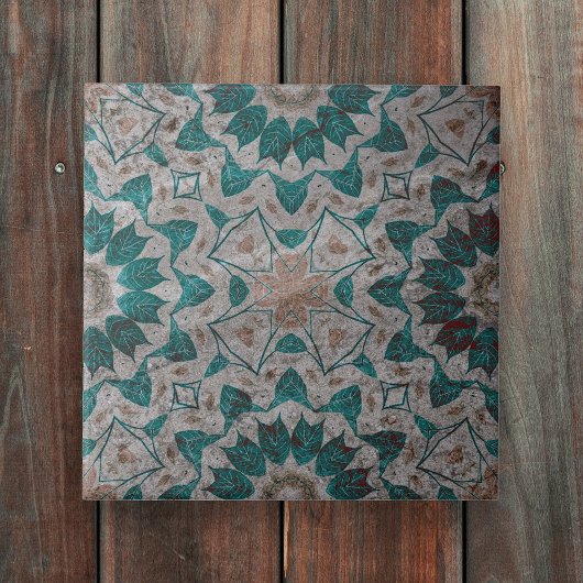 Carreau Gris Gris texturé Feuille géométrique