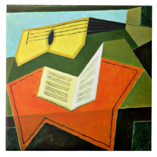 Carreau Gris - Guitare et papier de musique