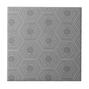 Carreau Gris Hexagon Galaxy