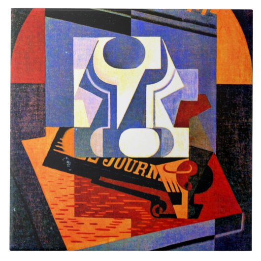 Carreau Gris - Le plat de fruits, 1918 (Devant)