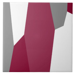 Carreau Gris rose et blanc