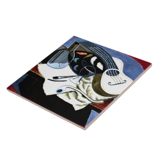 Carreau Gris - Table du peintre (Côté)