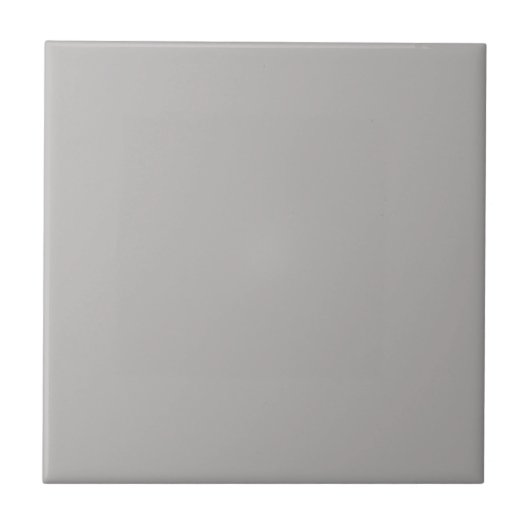 Carreau Gris vintage blanc couleur solide (Devant)