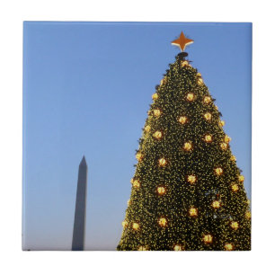 Carreau Gros et petits arbres de Noël II Vacances à DC