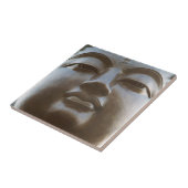 Carreau Gros plan de la statue de Bouddha (Côté)