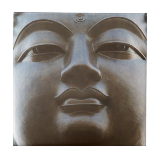 Carreau Gros plan de statue de Bouddha (Devant)