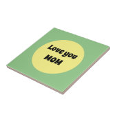 Carreau Gros point jaune (Côté)