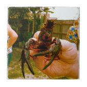 Carreau Grosse langouste vivante (Devant)