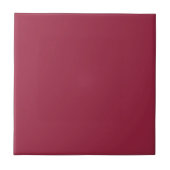 Carreau Grosse trempette o’ruby (couleur solide) (Devant)