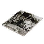 Carreau Groupe de famille, c.1900 (photo de b/w) (Côté)