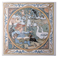 Grue vintage de Walter : L'enfant, les animaux de