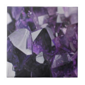 Carreau guérison du quartz d'esprit améthyste violet holis (Devant)