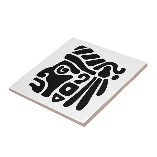 Carreau Guerrier aztèque (Côté)