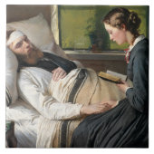 Carreau Guerrier blessé (par Elisabeth Jerichau-Baumann) (Devant)