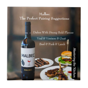 Carreau Guide d'Accord Mets et Vin Malbec/Maîtriser la Cui