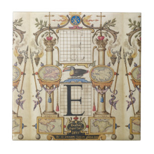 Carreau Guide de construction de la lettre E