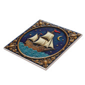Carreau Guide de lune pour les navigateurs (Côté)