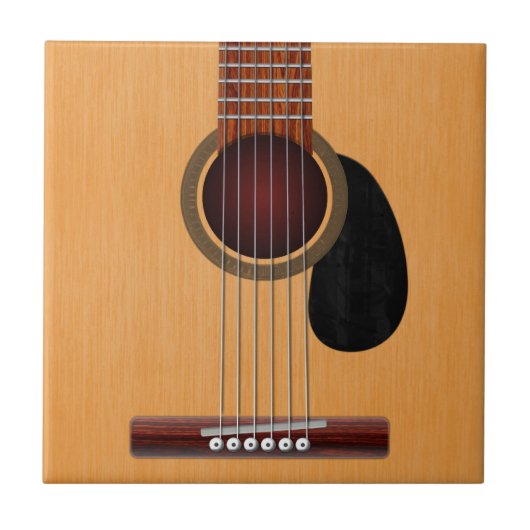 Carreau Guitare acoustique (Devant)