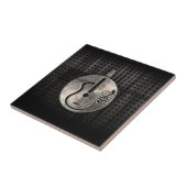 Carreau Guitare acoustique rocailleuse (Côté)