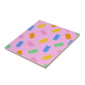 Carreau Gummy Bear Aesthetic Ceramic Tile (Côté)
