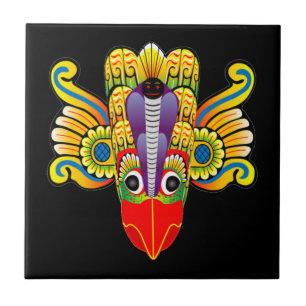 Carreau Gurulu raksha (Sri Lanka garuda diable) conception