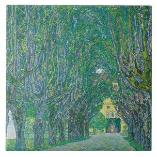 Carreau Gustav Klimt: Avenue of Schloss Kammer Park