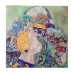 Carreau Gustav Klimt - Bébé / Berceau<br><div class="desc">Bébé / Berceau - Gustav Klimt,  Huile sur toile,  1917-1918</div>