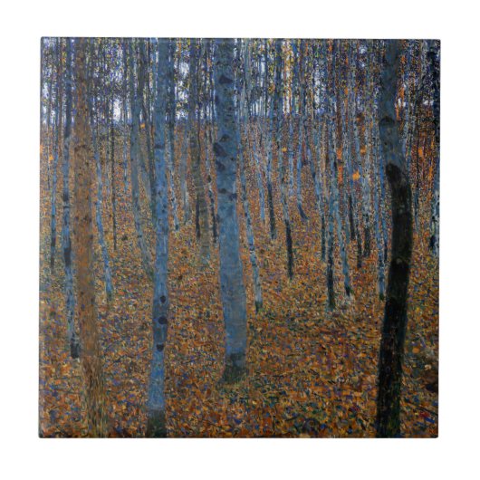 Carreau Gustav Klimt - Beech Grove I (Devant)
