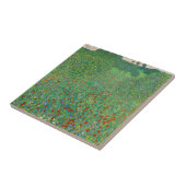 Carreau Gustav Klimt - Champ de coquelicots (Côté)
