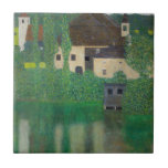 Carreau Gustav Klimt - Château aquatique<br><div class="desc">Château aquatique - Gustav Klimt,  Huile sur toile,  1908</div>