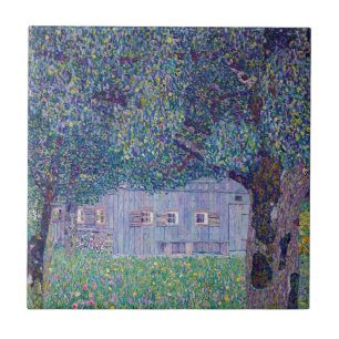 Carreau Gustav Klimt - Ferme en Haute-Autriche