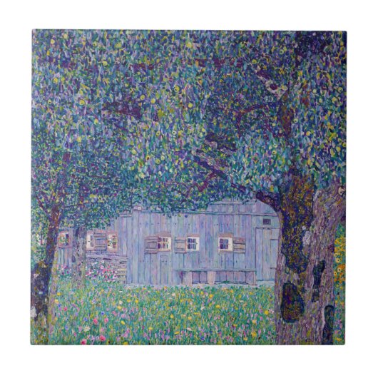 Carreau Gustav Klimt - Ferme en Haute-Autriche (Devant)