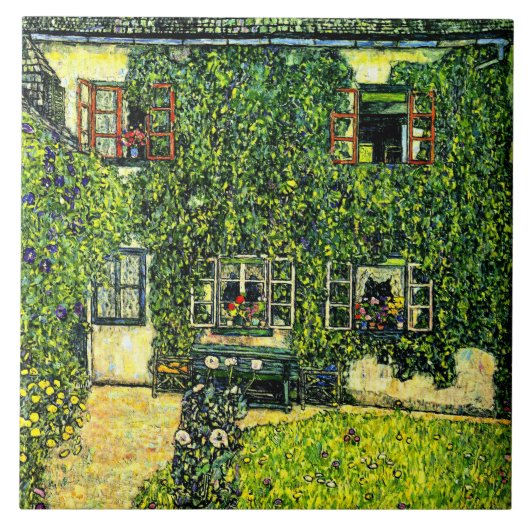 Carreau Gustav Klimt - La Maison de Guardaboschi (Devant)