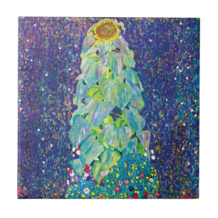 Carreau Gustav Klimt - La peinture fine d'art tournesol