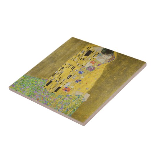 Carreau Gustav Klimt - Le baiser (Côté)