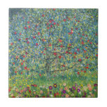 Carreau Gustav Klimt - Pommier<br><div class="desc">Apple Tree I - Gustav Klimt,  Huile sur toile,  1907</div>