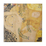 Carreau Gustav Klimt - Serpents d'eau I<br><div class="desc">Serpents d'eau I / L'Hydra - Gustav Klimt,  Tempera et aquarelle sur parchemin,  1904-1907</div>