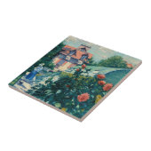 Carreau Gustave Caillebotte - Dahlias, Jardin (Côté)