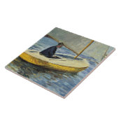 Carreau Gustave Caillebotte - le bateau jaune (Côté)