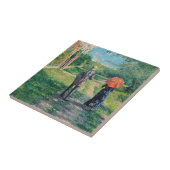 Carreau Gustave Caillebotte - Le Chemin montant (Côté)