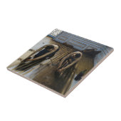 Carreau Gustave Caillebotte - Les Graveuses (Côté)