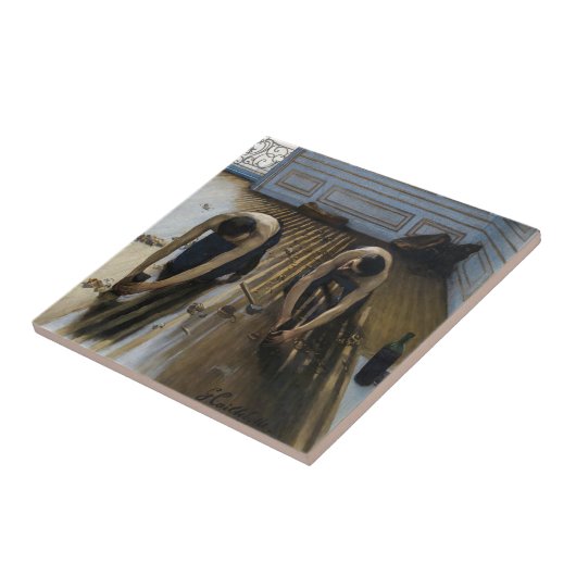 Carreau Gustave Caillebotte - Les Graveuses (Côté)