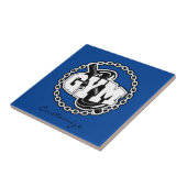 Carreau Gym Barbell Logo Thunder_Cove (Côté)