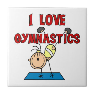 Carreau Gymnastique d'amour de la fille I