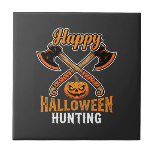 Carreau Hachettes Croisées de Chasse Halloween Jack O Lant
