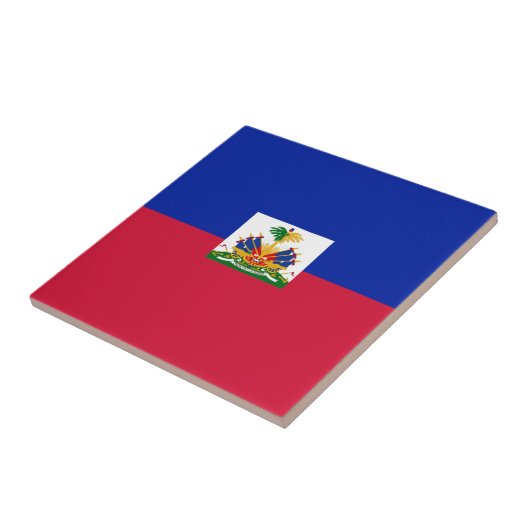 Carreau Haiti flag  (Côté)