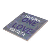 CARREAU HAKUNA MATATA (Côté)