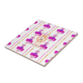 Carreau Hakuna Matata : Beau bébé Lion Design Motif (Côté)